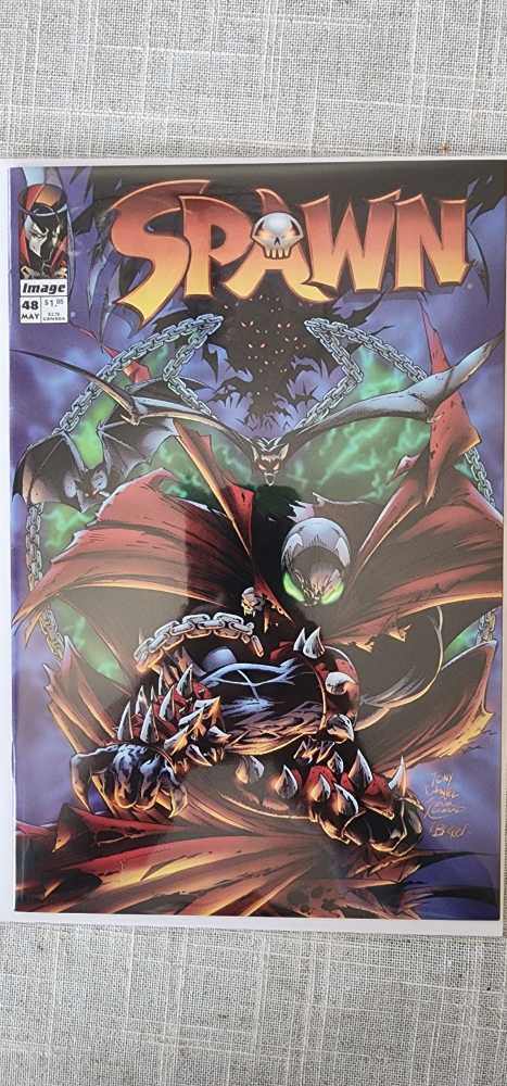 Spawn  #48     $$$$ - Image (48 - May 1996) comic book collectible - Main Image 2