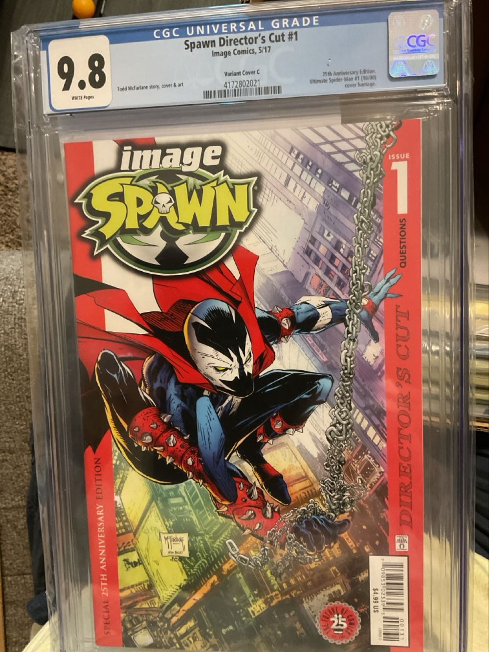 Spawn - Image (1 - May 2017) comic book collectible [Barcode 70985302339500131] - Main Image 2