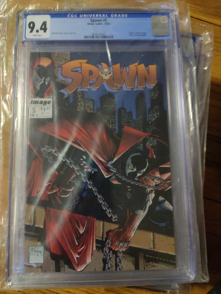 Spawn - Image (5 - Oct 1992) comic book collectible - Main Image 2