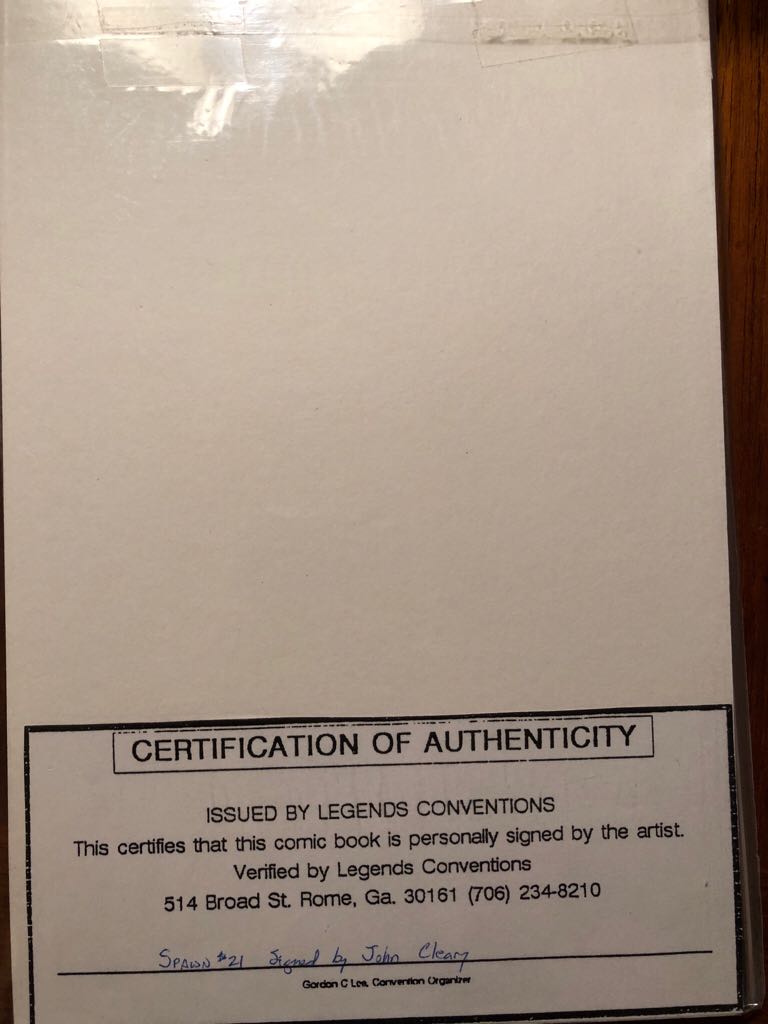 Spawn - Image (21) comic book collectible - Main Image 2