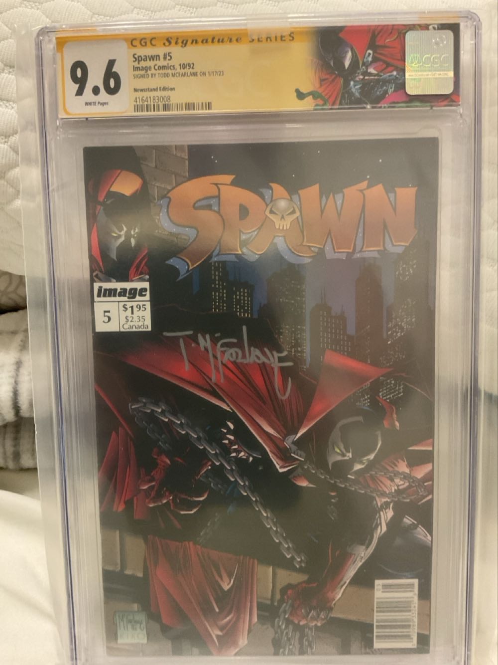 Spawn - Image Comics (5 - Oct 1992) comic book collectible [Barcode 07098933241605] - Main Image 2