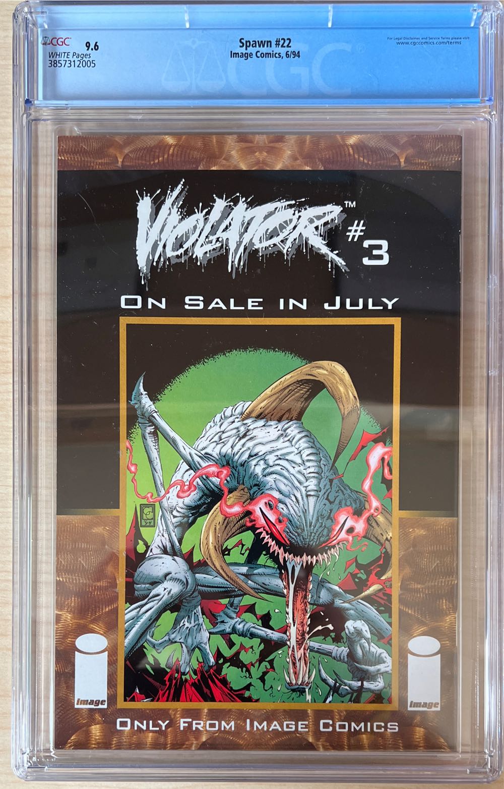 Spawn - Image Comics (22 - Jun 1994) comic book collectible [Barcode 070992332410] - Main Image 2