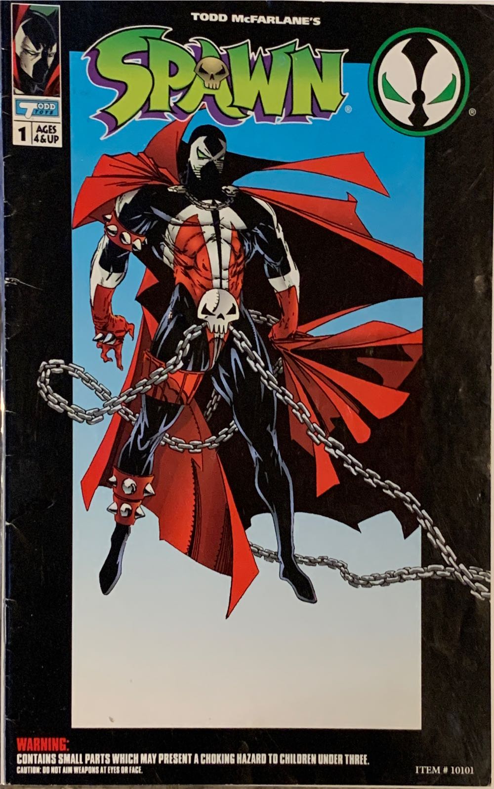 Spawn - Todd Toys (1) comic book collectible [Barcode 070992332410] - Main Image 2