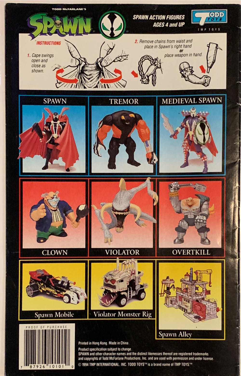 Spawn - Todd Toys (1) comic book collectible [Barcode 070992332410] - Main Image 3