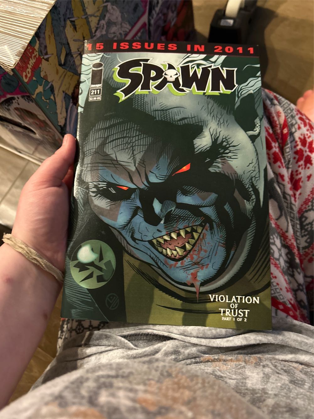 Spawn 211 - Image Comics (211 - Sep 2011) comic book collectible [Barcode 70985300214721111] - Main Image 2