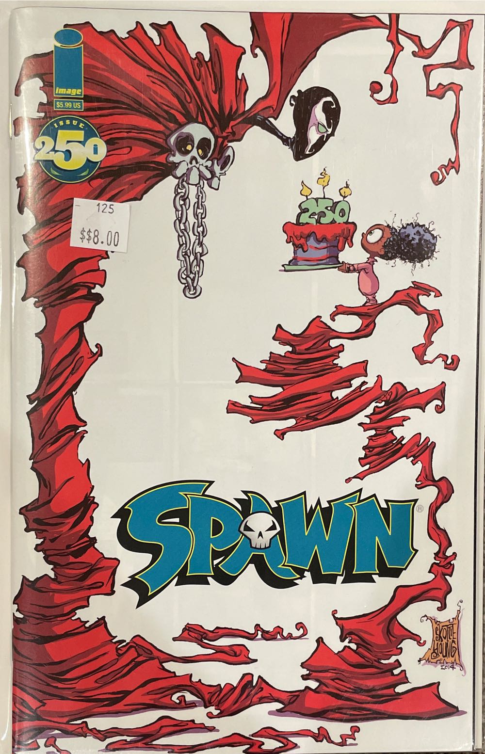 Spawn  (250) comic book collectible - Main Image 2