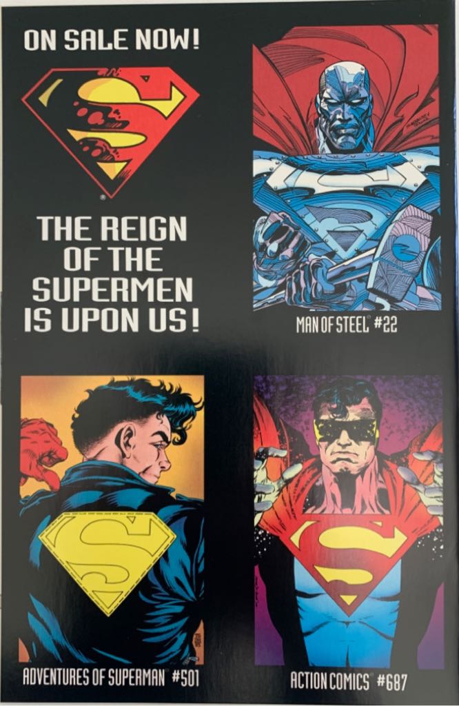 Superman #78 - DC (78 - Jun 1993) comic book collectible [Barcode 070989306752] - Main Image 2