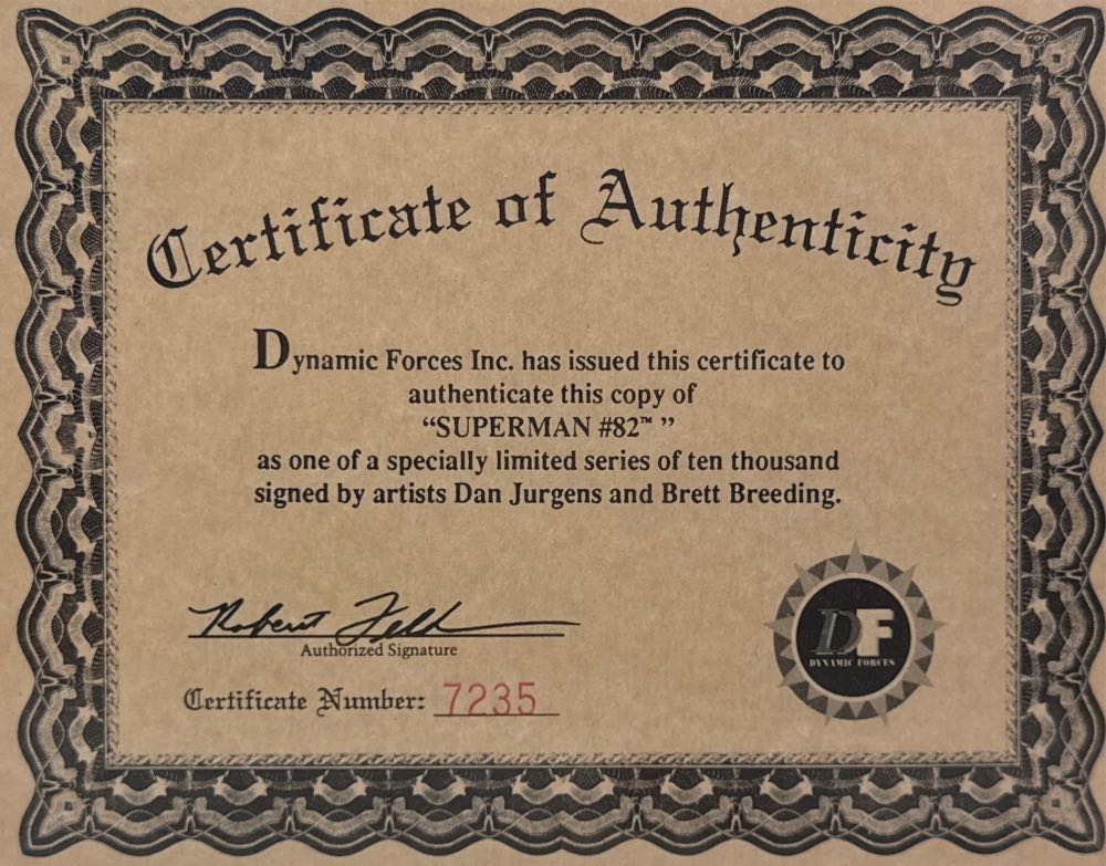 Superman - DC  Comics (82 - Oct 1993) comic book collectible [Barcode 070992306756] - Main Image 2