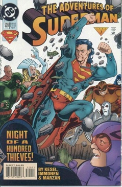 Adventures Of Superman Signed By Immonen  - DC Comics (520 - Feb 1995) comic book collectible [Barcode 761941200033] - Main Image 1