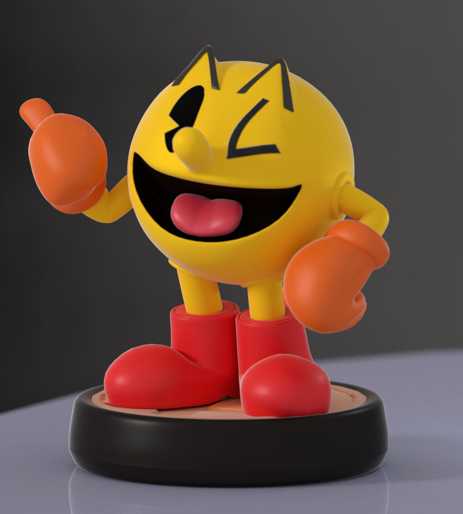 Pac Man amiibo - Nintendo comic book collectible [Barcode 761941200033] - Main Image 3