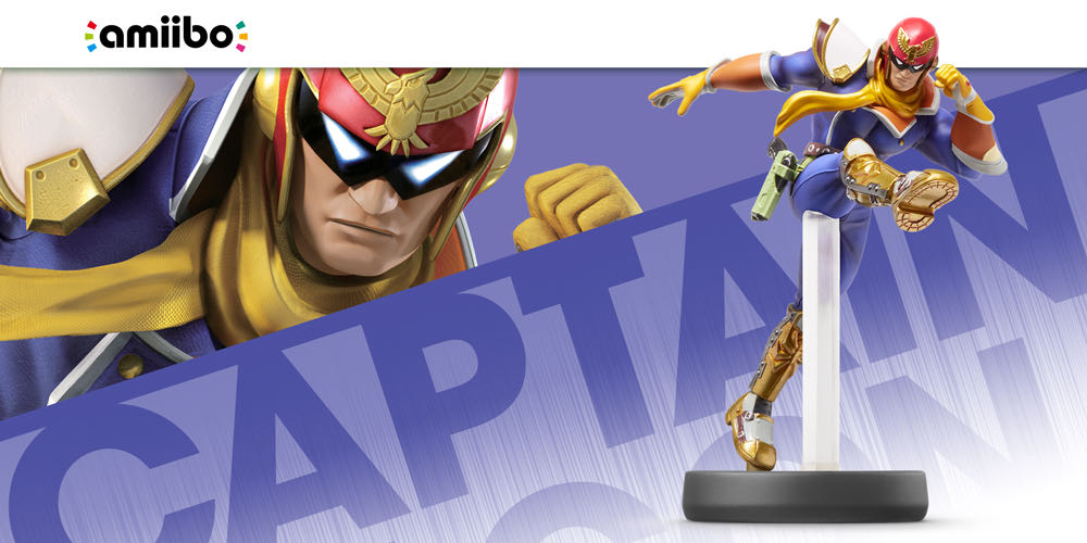 Captain Falcon amiibo - Nintendo comic book collectible [Barcode 761941200033] - Main Image 3