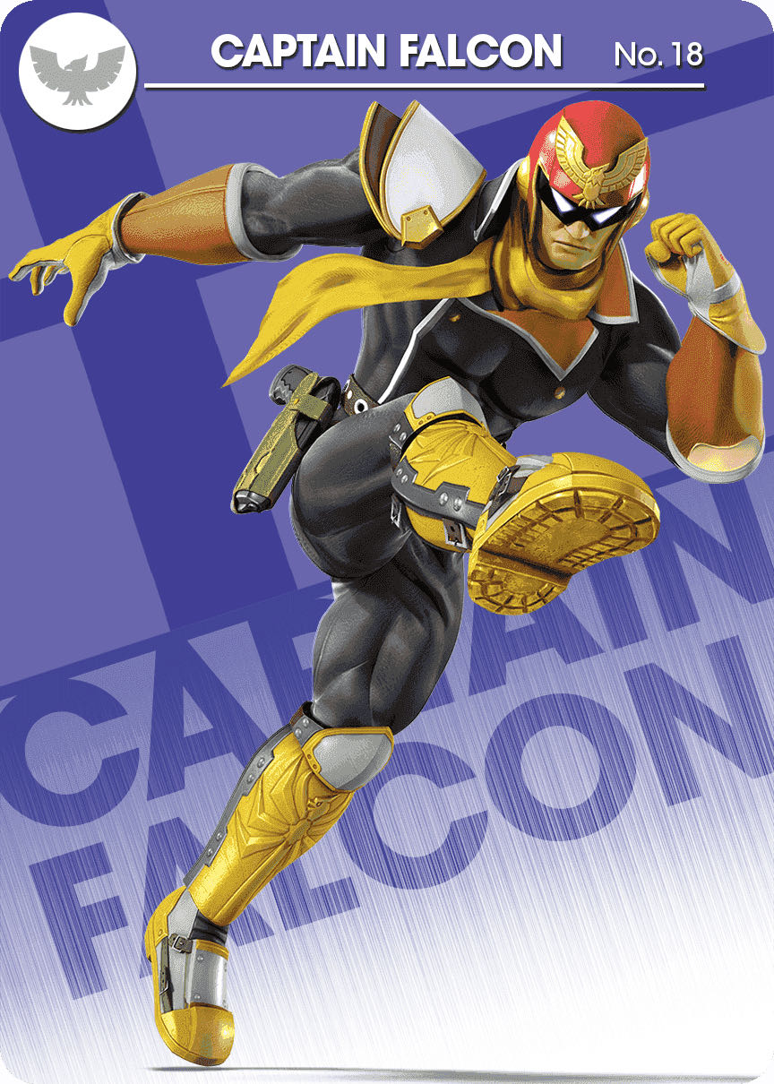 Captain Falcon amiibo - Nintendo comic book collectible [Barcode 761941200033] - Main Image 4