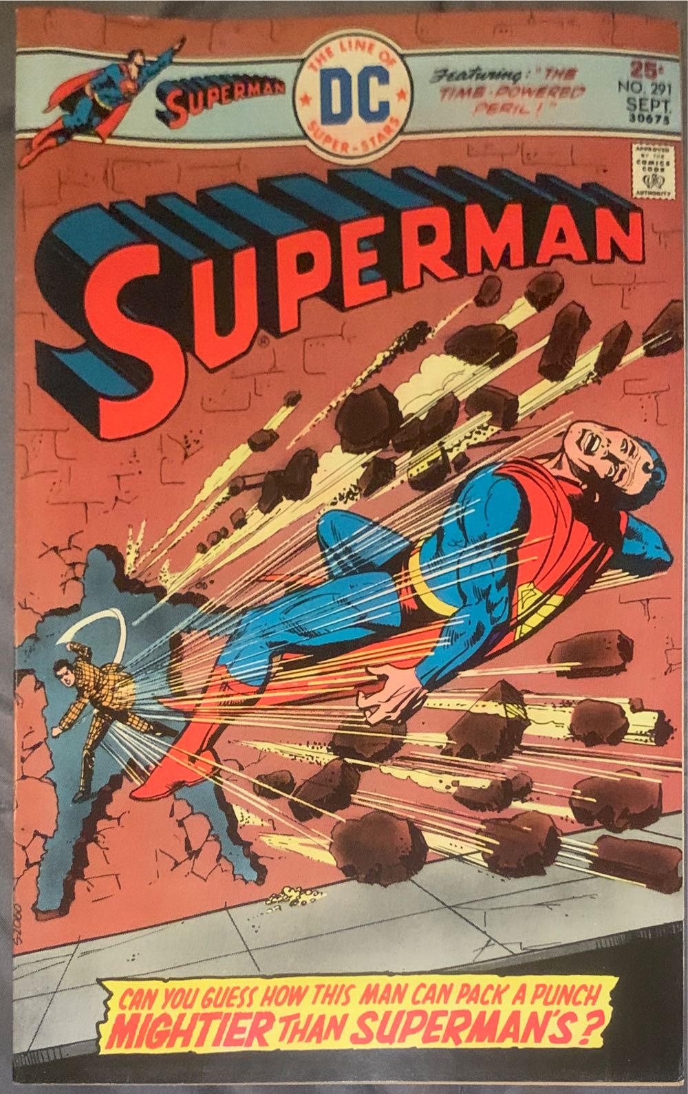 Superman - DC (Detective Comics) (291 - Sep 1975) comic book collectible [Barcode 761941200491] - Main Image 2