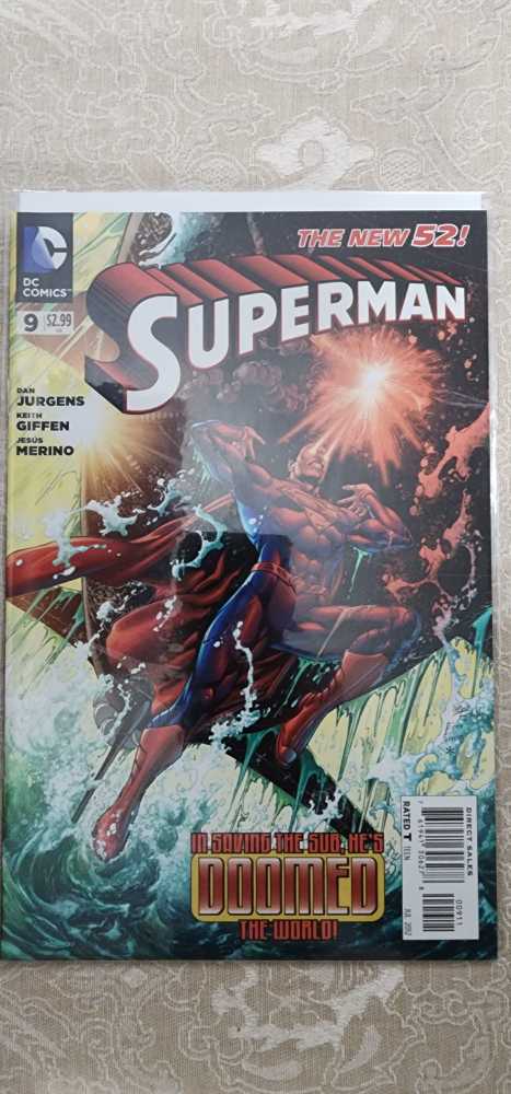 Superman - DC Comics (9 - Jul 2012) comic book collectible [Barcode 761941306278] - Main Image 2