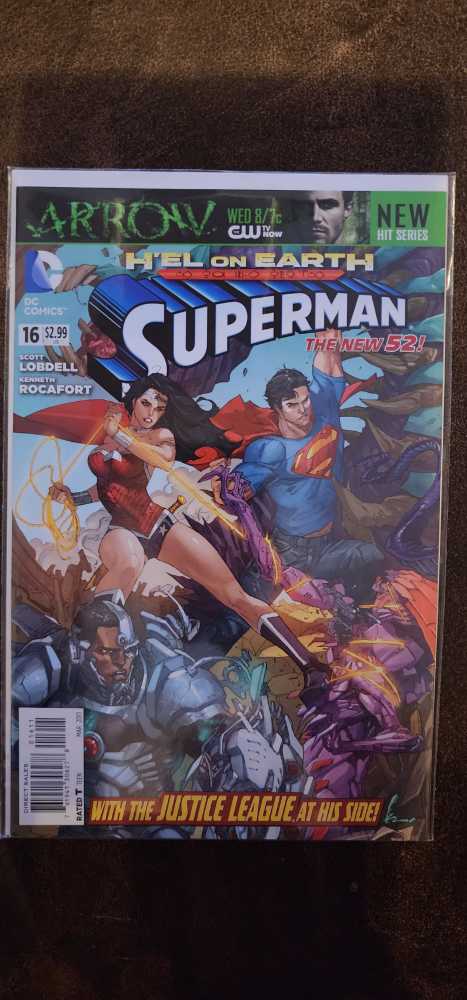 Superman - DC Comics (16 - Mar 2013) comic book collectible [Barcode 761941306278] - Main Image 2
