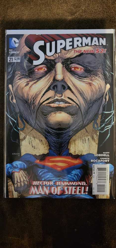 Superman - DC Comics (21 - Aug 2013) comic book collectible [Barcode 761941306278] - Main Image 2