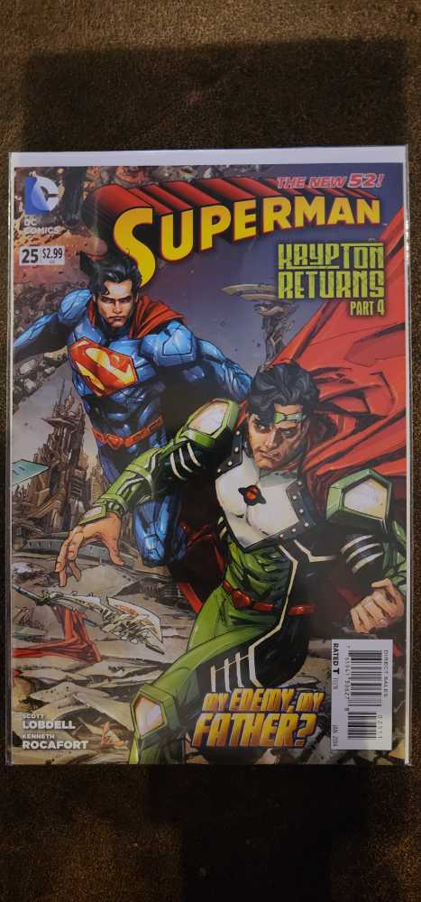 Superman - DC Comics (25 - Jan 2014) comic book collectible [Barcode 761941306278] - Main Image 2