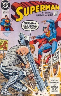 Superman, Vol. 2 - DC Comics (52 - Feb 1991) comic book collectible [Barcode 761941200033] - Main Image 1