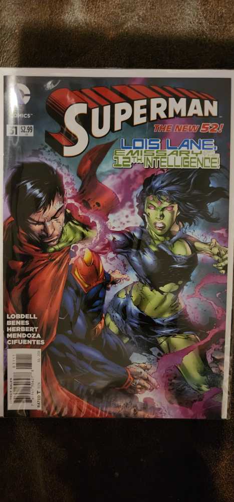 Superman - Lois Lane, Emissary Of The 12th Intelligence! - DC Comics (31 - Jul 2015) comic book collectible [Barcode 761941306278] - Main Image 2