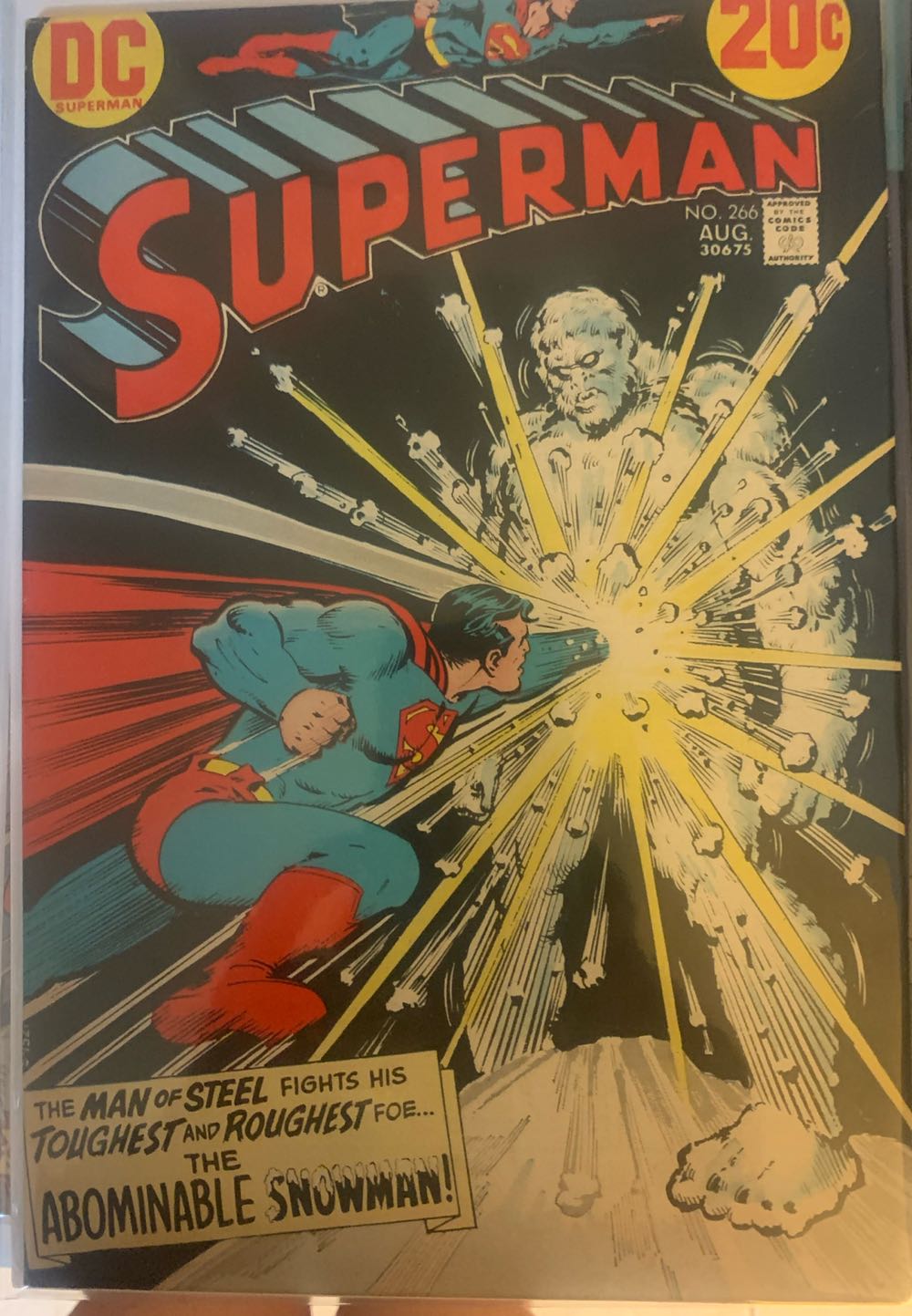 Superman Vol 1 - DC Comics (266 - Aug 1973) comic book collectible [Barcode 761941200491] - Main Image 2