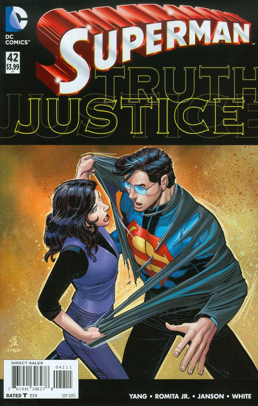Superman - DC Comics (42 - Aug 2015) comic book collectible [Barcode 761941306278] - Main Image 2