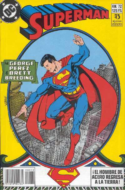 Superman  (72) comic book collectible [Barcode 8414090104180] - Main Image 1