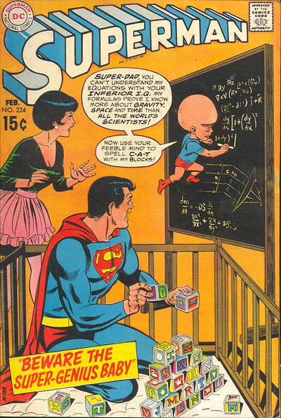 Superman Vol 1 - DC Comics (224 - Feb 1970) comic book collectible [Barcode 761941200491] - Main Image 1