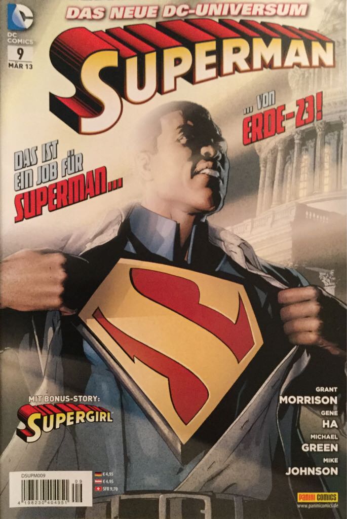 Superman - Panini Comics (9 - 03/2013) comic book collectible [Barcode 4198230404951] - Main Image 1