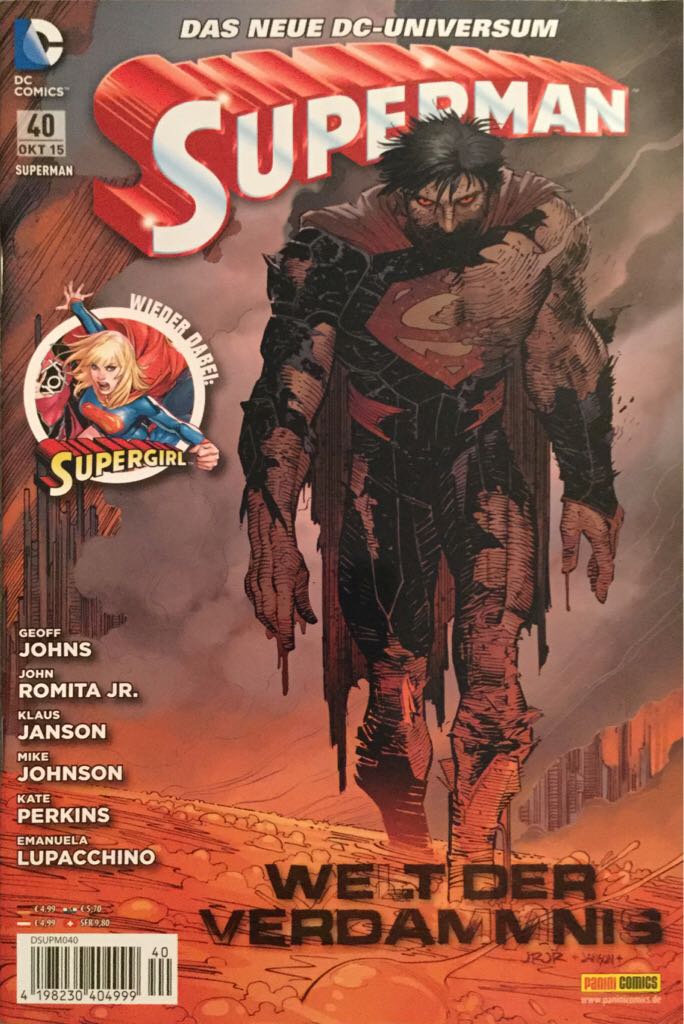 Superman - DC Comics (40 - 10/2015) comic book collectible [Barcode 4198230404999] - Main Image 1