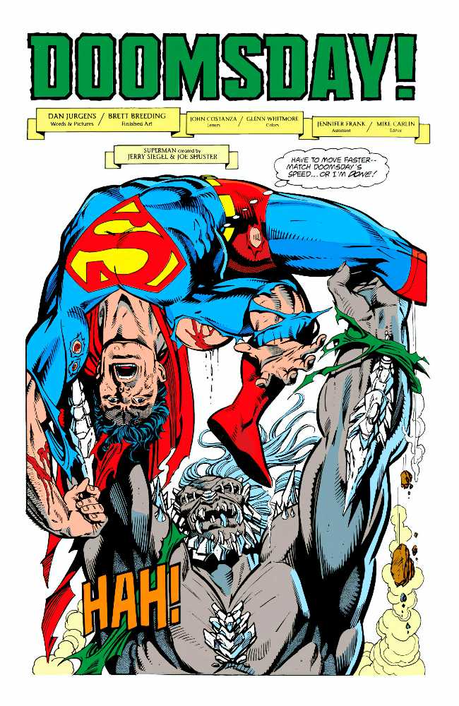 Superman - DC Comics (75 - Jan 1993) comic book collectible [Barcode 07099230675601] - Main Image 4