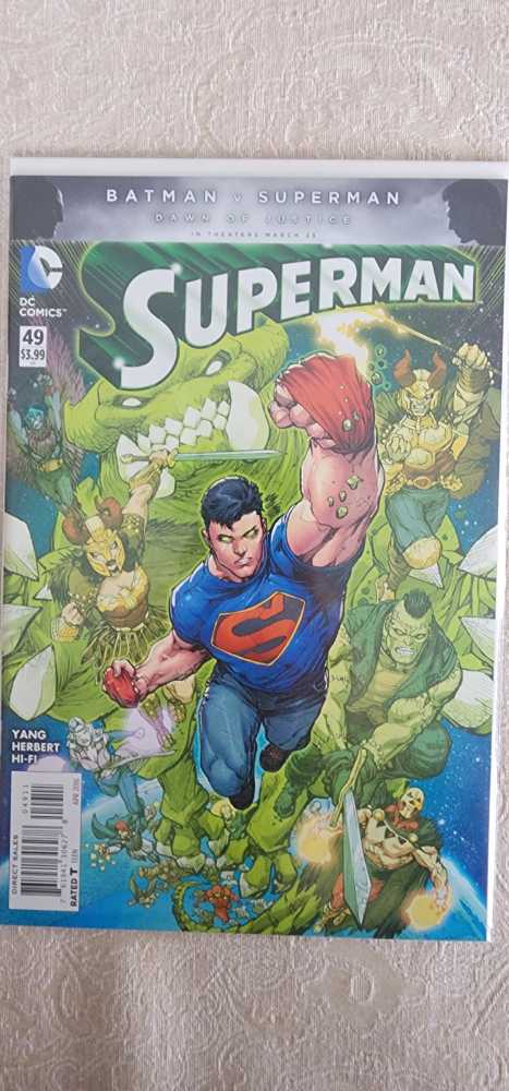 Superman - DC Comics (49 - Apr 2016) comic book collectible [Barcode 76194130627804911] - Main Image 2