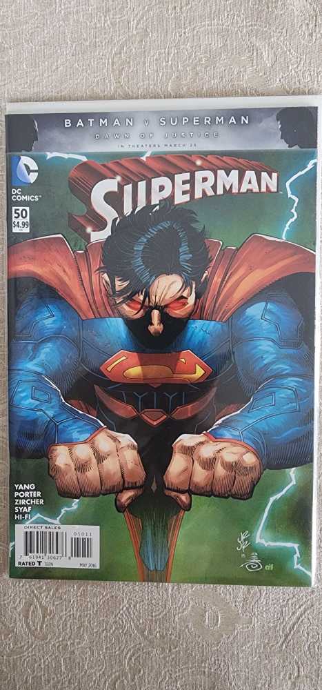 Superman - DC Comics (50 - May 2016) comic book collectible [Barcode 76194130627805011] - Main Image 2