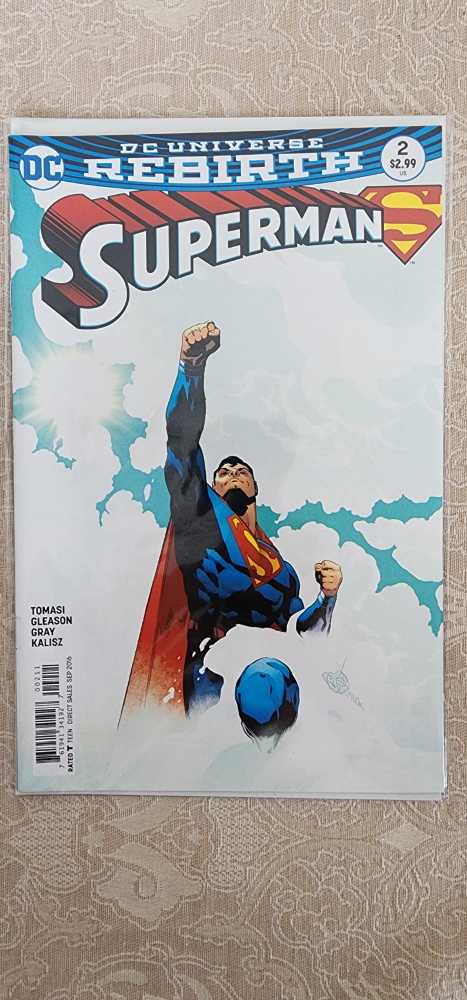 Superman Vol 4 - DC Comics (2 - Sep 2016) comic book collectible [Barcode 76194134192700211] - Main Image 4