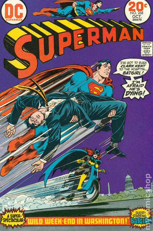 Superman Vol 1 - DC Comics (268 - Oct 1973) comic book collectible [Barcode 761941200491] - Main Image 1