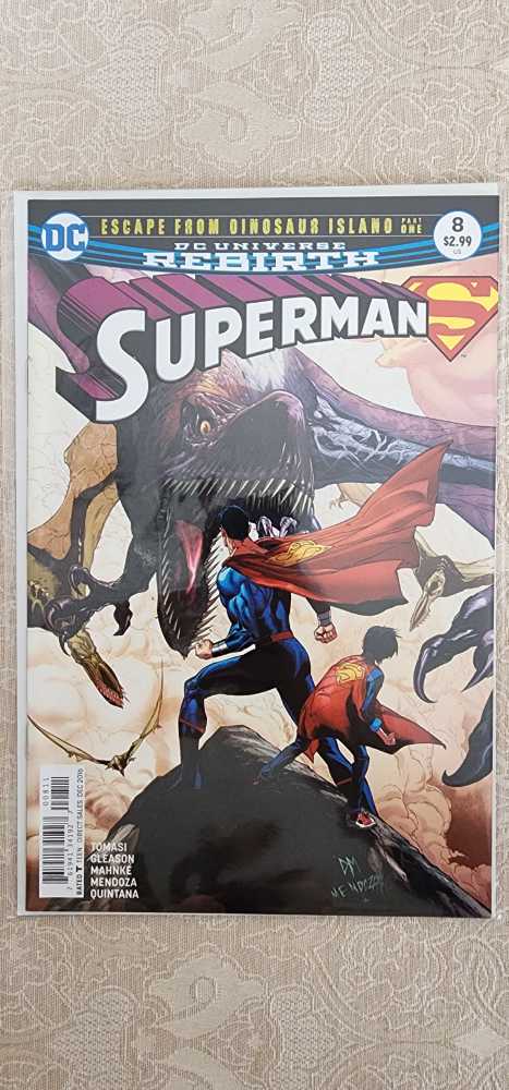 Superman Vol 4 - DC Comics (8 - Dec 2016) comic book collectible [Barcode 76194134192700811] - Main Image 2