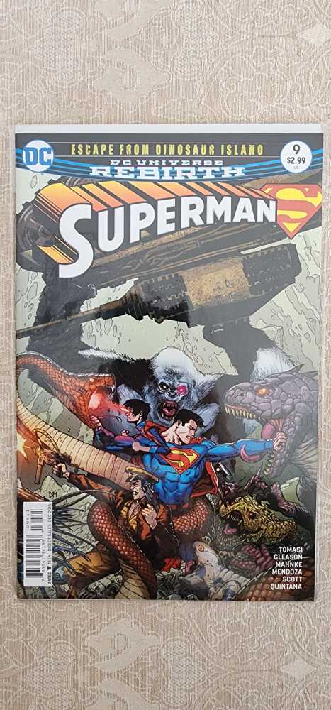Superman - DC (9 - Dec 2016) comic book collectible [Barcode 76194134192700911] - Main Image 2