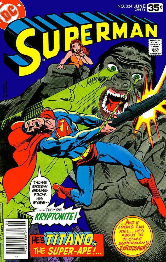 Superman - DC Comics (324 - Jun 1978) comic book collectible [Barcode 070989306752] - Main Image 1