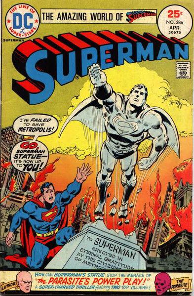 Superman - DC Comics (286 - Apr 1975) comic book collectible [Barcode 761941200491] - Main Image 1