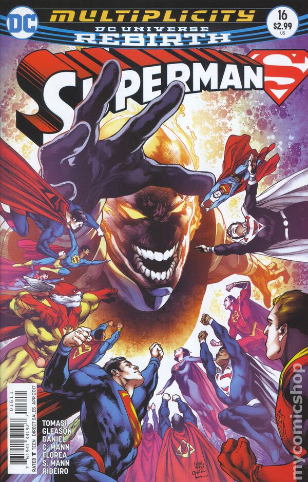 Superman - DC Comics (16 - Apr 2017) comic book collectible - Main Image 1