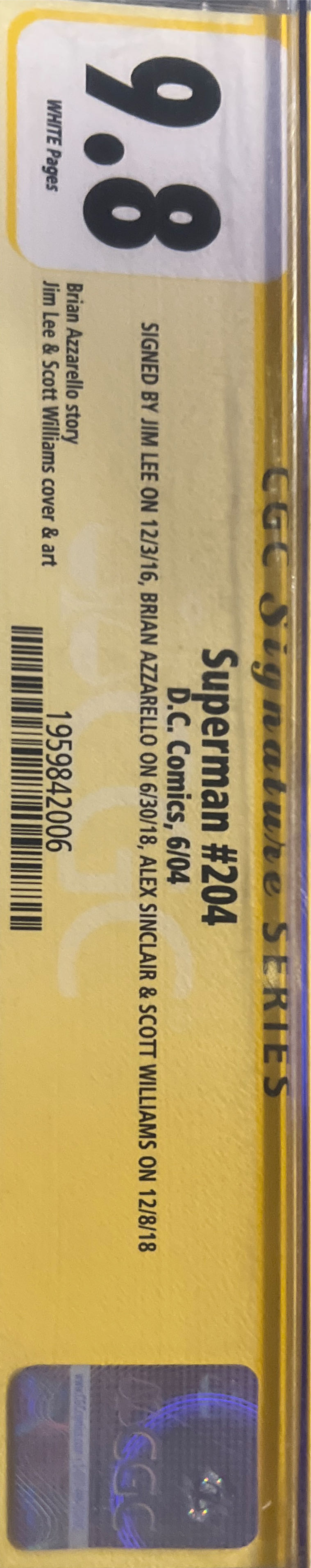 Superman - DC Comics (204 - Jun 2004) comic book collectible [Barcode 76194120049120411] - Main Image 3