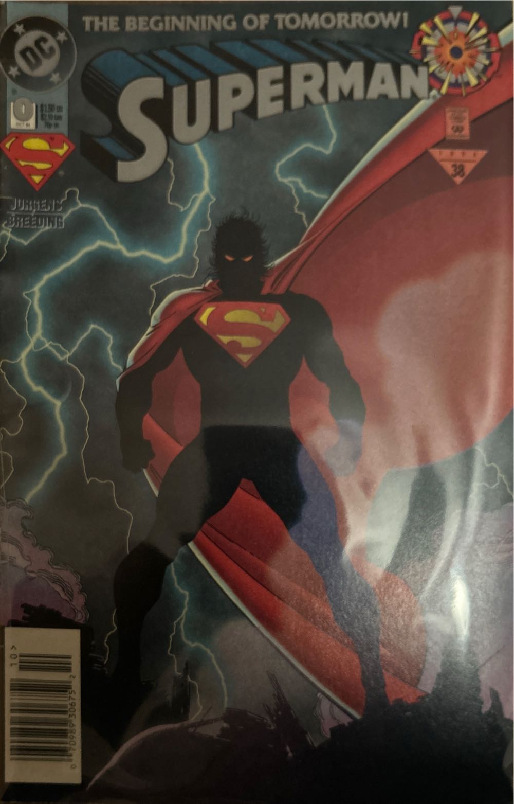 Superman - DC (0 - Oct 1994) comic book collectible [Barcode 07098930675210] - Main Image 2