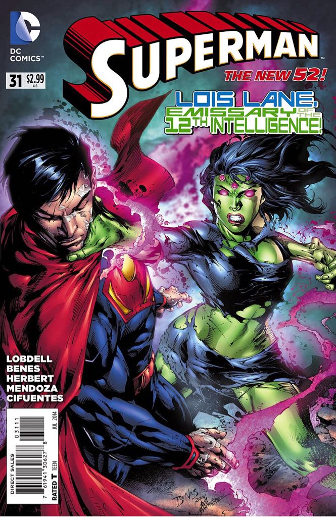 Superman - DC Comics (31 - Jul 2014) comic book collectible [Barcode 76194130627803111] - Main Image 1