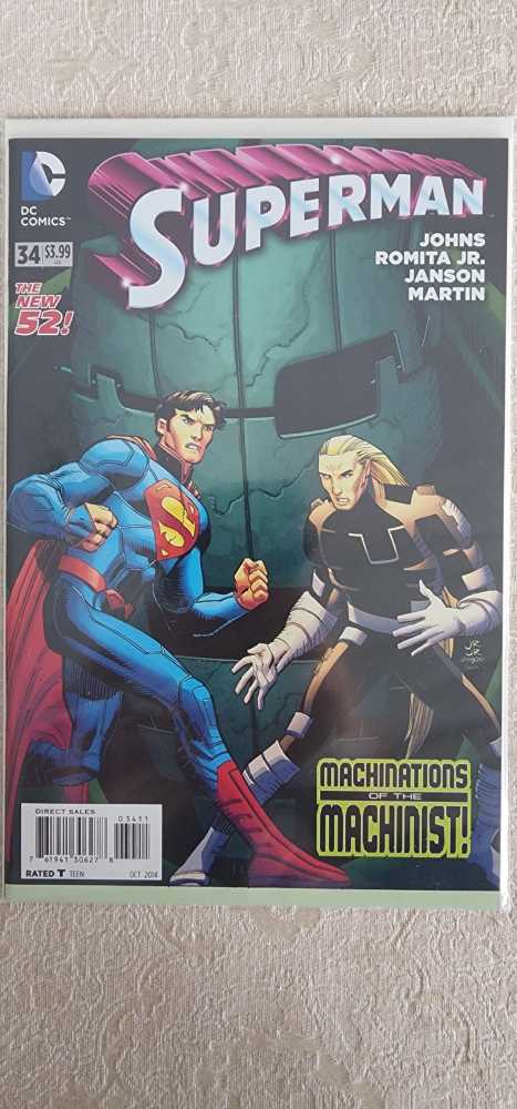Superman - DC Comics (34 - Oct 2014) comic book collectible [Barcode 76194130627803411] - Main Image 2