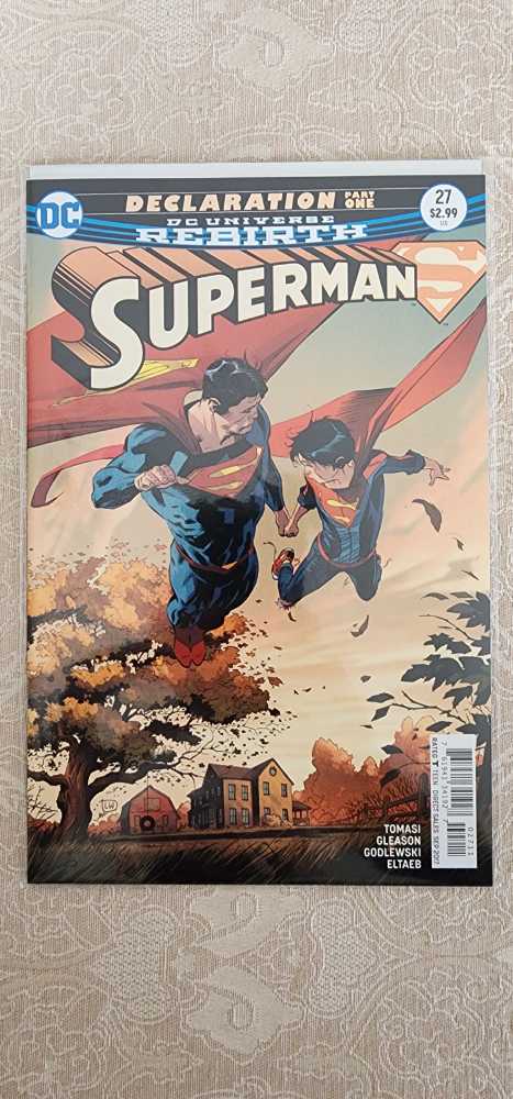 Superman - DC Comics (27 - Sep 2017) comic book collectible [Barcode 76194134192702711] - Main Image 2