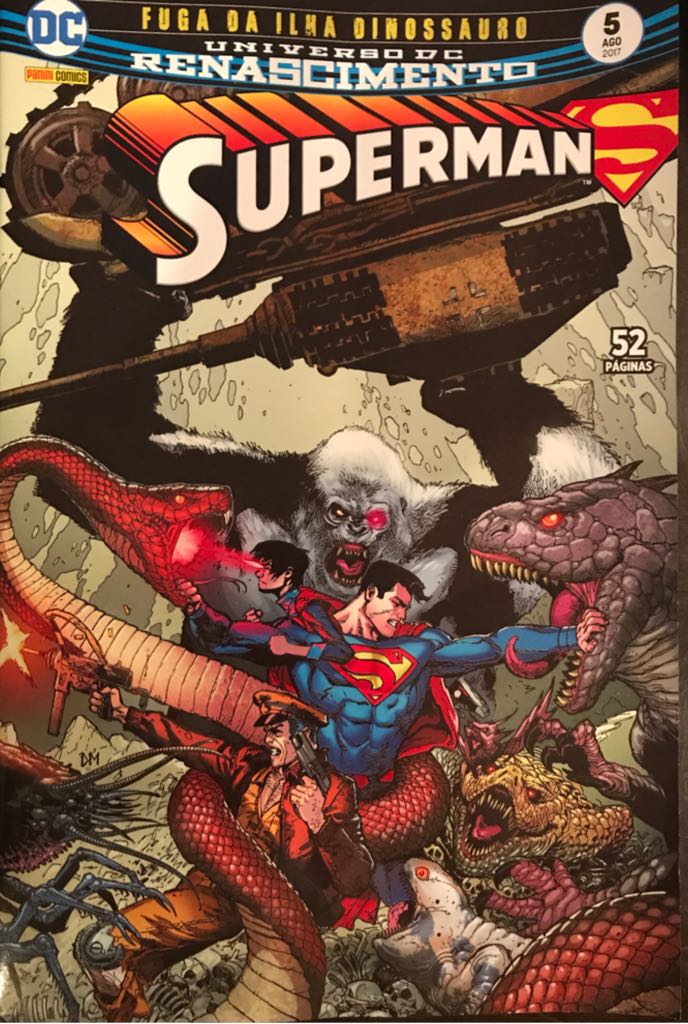 Superman  (5 - Aug 2017) comic book collectible [Barcode 789765352812705] - Main Image 1