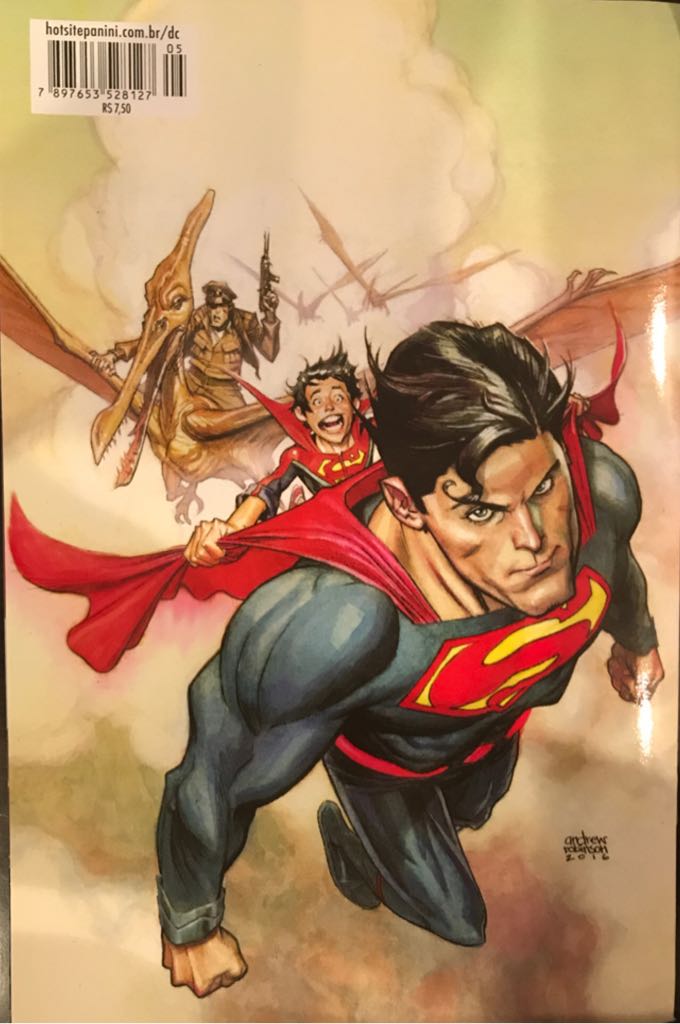 Superman  (5 - Aug 2017) comic book collectible [Barcode 789765352812705] - Main Image 2