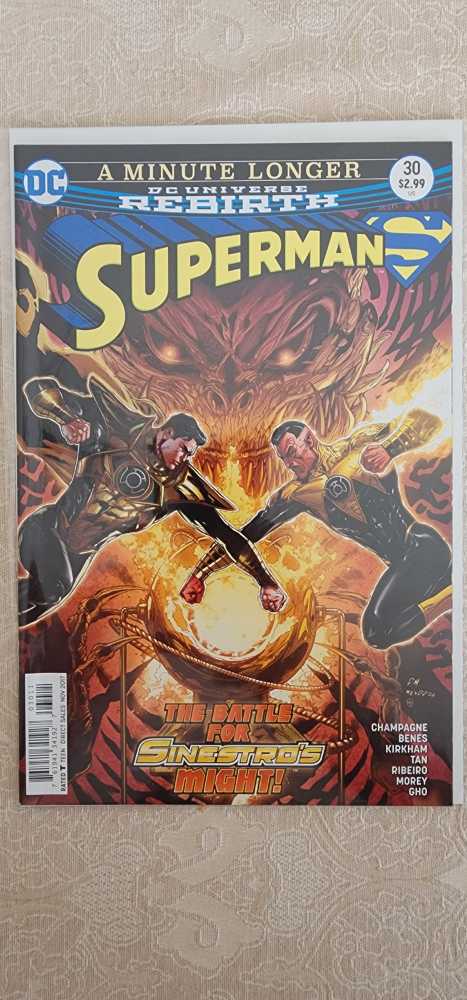 Superman (Rebirth) - DC Comics (30 - Nov 2017) comic book collectible [Barcode 76194134192703011] - Main Image 2