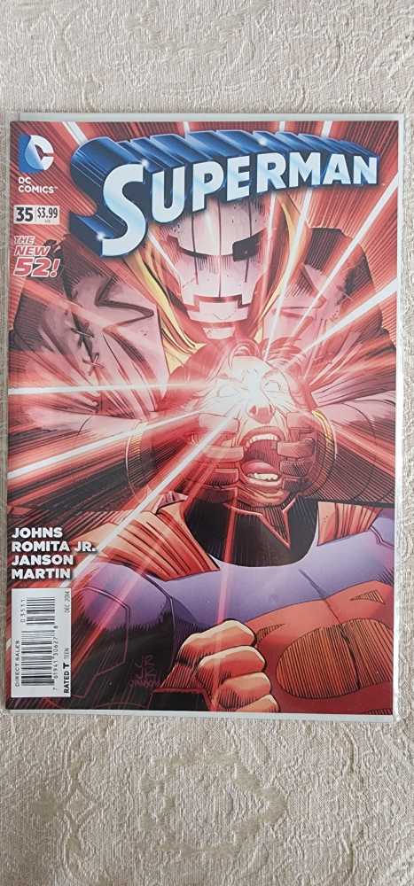 Superman Vol 3 - DC Comics (35 - Dec 2014) comic book collectible [Barcode 76194130627803511] - Main Image 2