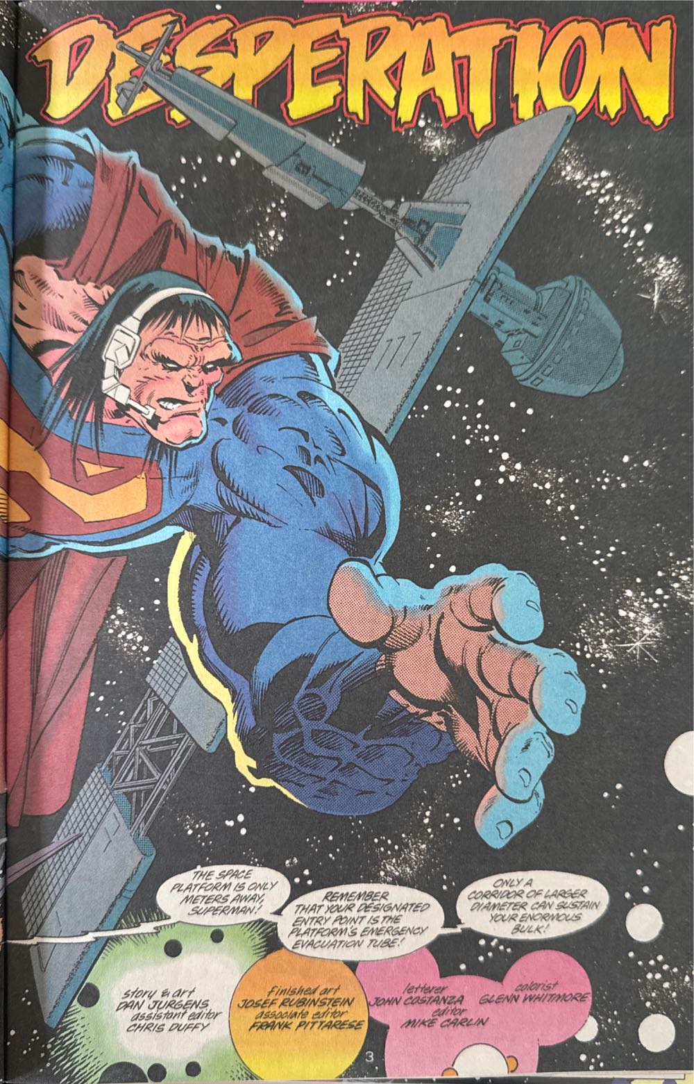 Superman Vol 2 - DC Comics (89 - May 1994) comic book collectible [Barcode 76194120049108911] - Main Image 3