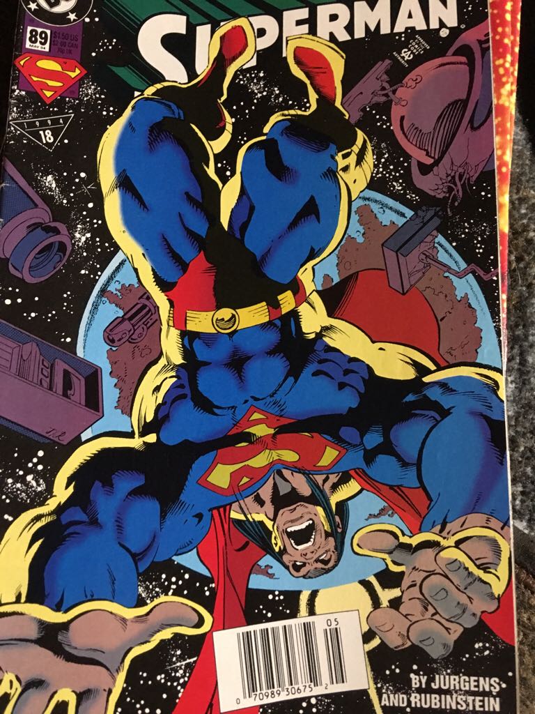Superman - DC Comics (89) comic book collectible [Barcode 070989306752] - Main Image 1